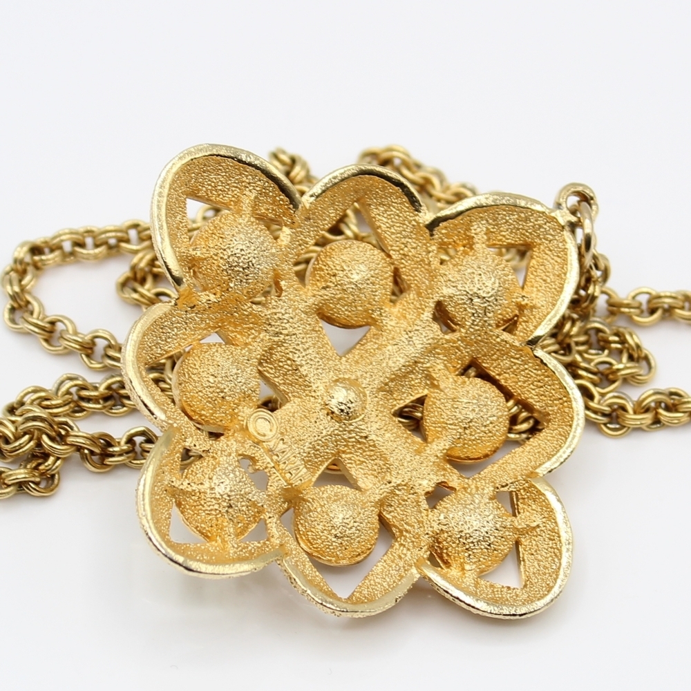 Vintage Sarah Coventry Starburst necklace - Picture 2 of 4